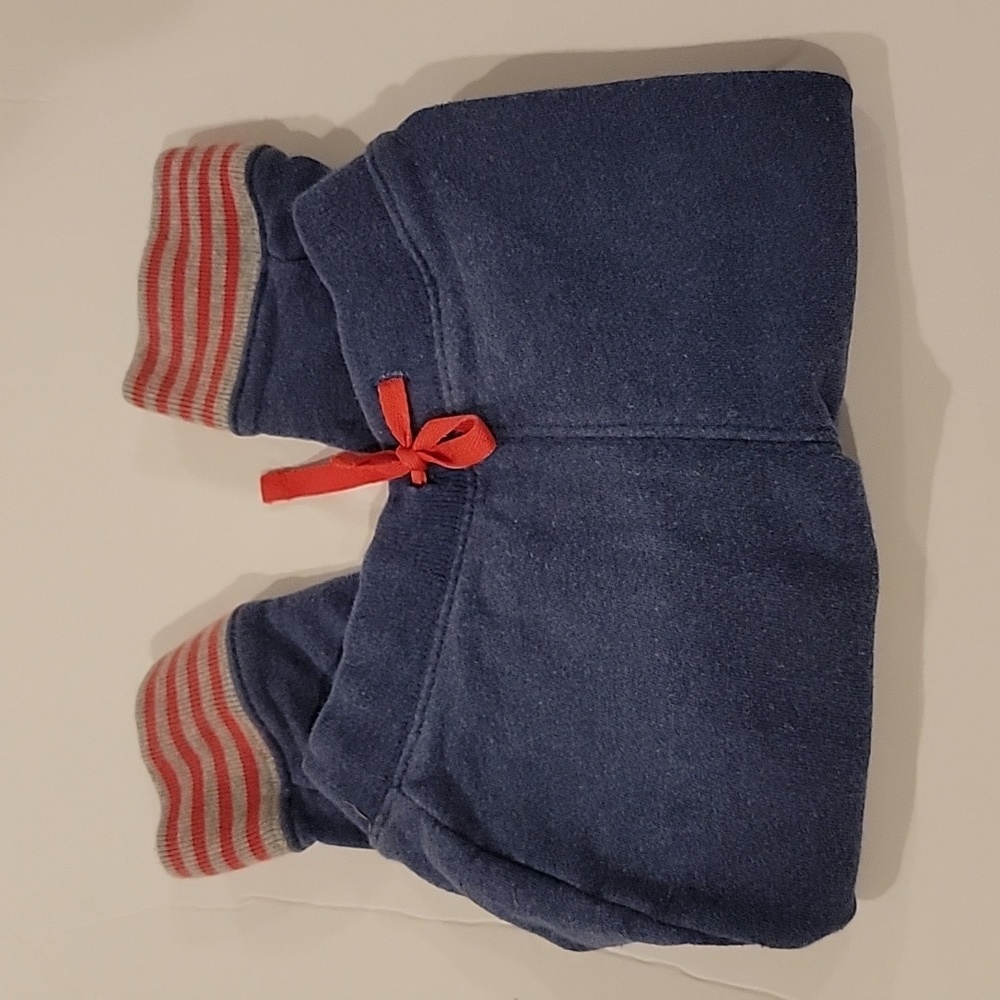 Baby Boden Sweatpants Size 18-24 months blue and red stripe Boden 2t blue red